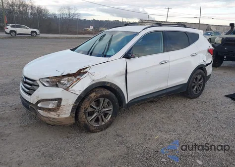 2016 Hyundai Santa Fe Sport 2.4L z USA, uszkodzony, nr VIN 5XYZU3LB0GG378480